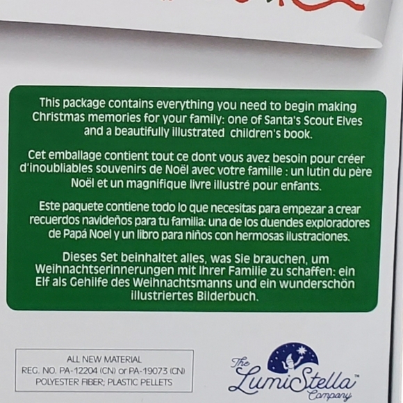 The Elf on the Shelf A Christmas Tradition Book & Blue-Eyed Boy Scout Elf - Picture 12 of 14